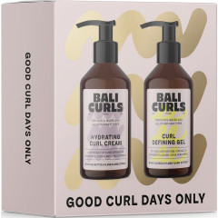 Bali Curls Set Definition Duo, Набор для формирования локонов: гель + крем, увлажнение и фиксация, для кудрей и волн