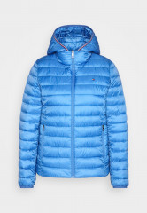 Tommy Hilfiger PADDED GLOBAL STRIPE JACKET Light jacket iconic blue УТЕПЛЕННАЯ КУРТКА GLOBAL STRIPE JACKET Легкая куртка знаковый синий