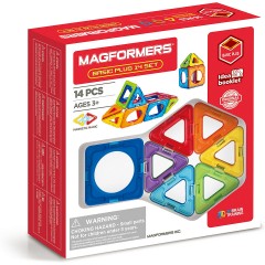 MAGFORMERS Magformers Basic Plus 14 Set Набор Magformer's Basic Plus 14
