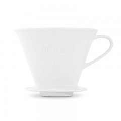 Friesland Friesland Kaffee - Kannen und Filter Kaffeefilter weiss 1x4 / 1-Loch Ausfuhrung Кофе Фрисландия - кофейники и фильтры Фильтр для кофе белый 1x4 / версия с 1 отверстием