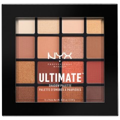 NYX (НИКС) Professional Makeup Ultimate Shadow Palette Warm Neutral Lidschattenpalette Lidschatten, 100 g
