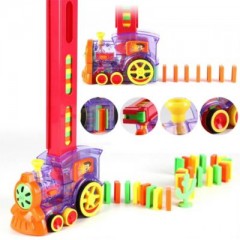 frler Domino Zug Dominosteinen Spielzeug Set Spielzeugautos fur Kinder Домино поезд домино игрушечный набор машинки для детей