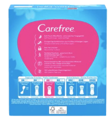 Carefree Slipeinlage Cotton Feel Normal 56 St, Прокладки ежедневные Cotton Normal 56 шт, 50 упаковок (2800 шт)
