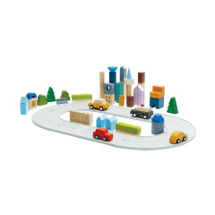 PLANTOYS Planworld Spielklotze Grossstadt Bausteine Игрушка Planworld блокирует большие городские строительные блоки