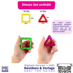 MAGNIKON Magnetische Bausteine MK-30 Магнитные строительные блоки МК-30