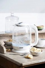 Mesko Mesko Wasserkocher MS 1302w Glas-Wasserkocher, weiss, 2200 W Чайник Mesko MS 1302w стеклянный чайник, белый, 2200 Вт