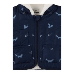 Sanetta Steppjacke mit Plusch Fuchse Стеганая куртка с плюшевыми лисами