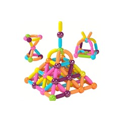 Debuy Magnetischer Zauberstab Magnetische Bausteine 88 pcs Магнитная палочка Магнитные строительные блоки 88 шт.