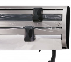 Kucchenprofi KUcCHENPROFI Wandrollenhalter TRIO schwarz/ silber K=CHENPROFI настенный держатель для рулонов TRIO