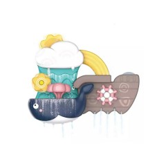 Debuy Kinder Bad Badespielzeug Boot spielen Wasser spritzen Wal batterielos Baby Eltern-Kind-Interaktion Sommer Schwimmen Badespielzeug fur das Badezimmer Детские игрушки для ванной