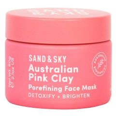 Sand & Sky Australian Pink Clay - Porefining Face Mask Maske Masken, 60 g