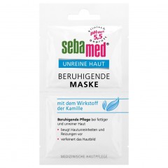 sebamed Unreine Haut Beruhigende Maske 2x5 ml Успокаивающая маска для нечистой кожи 2x5 мл