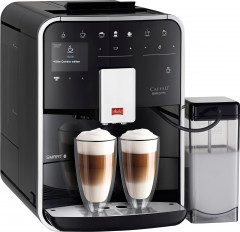 Melitta Melitta Kaffeevollautomat Barista T Smart F 83/0-102, schwarz, 4 Benutzerprofile18 Kaffeerezepte, nach italienischem Originalrezept  Полностью автоматическая кофемашина Melitta Barista T Smart F 83/0-102, черная, 4 профиля пользователя, 18 рецепто