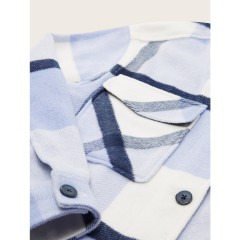 TOM TAILOR Jacken Hemdjacke mit Karomuster Jeansjacken Куртки Жакет-рубашка в клетку джинсовые куртки