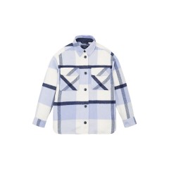 TOM TAILOR Jacken Hemdjacke mit Karomuster Jeansjacken Куртки Жакет-рубашка в клетку джинсовые куртки