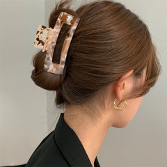 Chris Rubin Ruby Haarklammer Peach Check Рубиновая заколка для волос