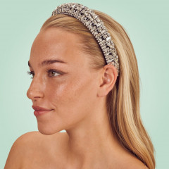 Filippa Firenze Whispering Angel Funkelnder Kristall Haarreif Kristall Whispering Angel Повязка на голову из сверкающих кристаллов