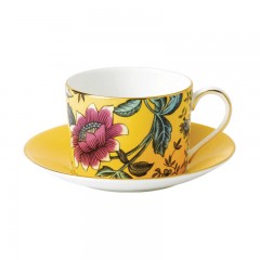 Wedgwood Wedgwood Wonderlust Teetasse Tonquin 0,15 L mit Untertasse 14 cm 2-tlg. Чашка для чая Wedgwood Wonderlust Tonquin 0,15 л с блюдцем 14 см 2 шт.