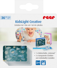 Reer Свет для детей Creative Scheibenset "Astronaut", 4 шт