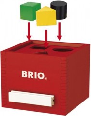 BRIO Rote Sortier-Box Красный сортировочный ящик