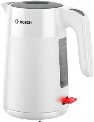 BOSCH BOSCH Wasserkocher MyMoment TWK2M161, 1,7 l, 2400 W, Abschaltautomatik, Tassenanzeige, Weiss matt Чайник BOSCH MyMoment TWK2M161, 1,7 л, 2400 Вт, автоотключение, дисплей чашки, матовый белый