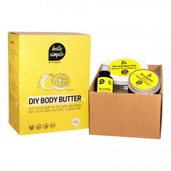 Hello Simple DIY Set Body Butter Orange  Набор &amp;quot;Сделай сам&amp;quot; Масло для тела Апельсин
