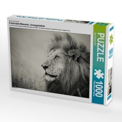 CALVENDO Puzzle CALVENDO Puzzle Emotionale Momente: Lowengesichter Пазл CALVENDO Puzzle Эмоциональные моменты: львиные морды