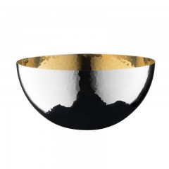 Robbe & Berking Robbe & Berking Martele Bar-Kollektion - 90 g versilbert Schale glatter Rand innen vergoldet 10 cm Robbe & Berking Martele Bar Collection - 90 г посеребренная чаша с гладкими краями и позолотой внутри, 10 см