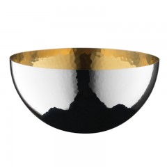 Robbe &amp; Berking Robbe &amp; Berking Martele Bar-Kollektion - 90 g versilbert Schale glatter Rand innen vergoldet 12 cm Robbe &amp;amp; Berking Martele Bar Collection - 90 г посеребренная чаша с гладкими краями и позолотой внутри, 12 см