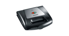 Severin Severin 3in1 Sandwich-Toaster SA 2968, Sandwichmaker schwarz/edelstahl, 1.000 Watt, mit 3 Platten-Sets schwarz/edelstahl Тостер для сэндвичей Severin 3в1 SA 2968, сэндвичница черный/нержавеющая сталь, 1000 Вт, с набором 3 пластин