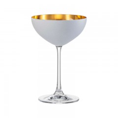 Eisch Eisch Cosmo weiss gold Dessertschale Glas 250 ml / 17 cm Десертная чаша Eisch Cosmo из белого золота, стеклянная, 250 мл / 17 см
