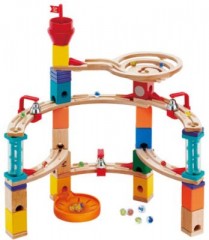 HAPE Quadrilla Kugelbahn Aus der Burg entkommen Мраморная трасса Quadrilla Побег из замка