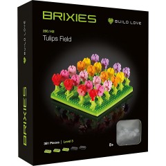 BRIXIES 3D-Bausatz Tulpenfeld 3D комплект Тюльпановое поле