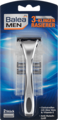 Balea MEN Бритва с 3-мя лезвиями c экстрактом алоэ вера и витамином E , 1 шт