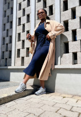 Tommy Hilfiger KNOT MIDI Jersey dress desert sky KNOT MIDI Платье из джерси небо пустыни