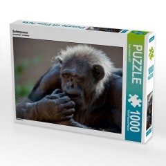 CALVENDO Puzzle CALVENDO Puzzle Schimpanse Пазл CALVENDO Пазл Шимпанзе