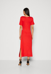 Tommy Hilfiger KNOT MIDI Jersey dress fireworks KNOT MIDI Платье из джерси салют