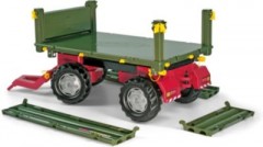 Rolly Toys ROLLY TOYS Rolly Multitrailer 2-Achs-Dreiseitenkipper ROLLY TOYS Rolly Multitrailer 2-осный трехсторонний самосвал