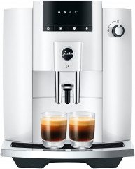 JURA JURA Kaffeevollautomat 15433 E4 Piano White (EA) Полностью автоматическая кофемашина JURA 15433 E4 Piano White (EA)