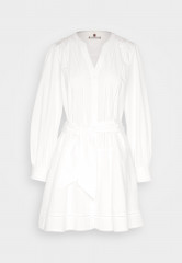 Tommy Hilfiger SHORT DRESS Shirt dress optic white КОРОТКОЕ ПЛАТЬЕ Платье-рубашка оптический белый