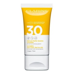 Clarins Gel-en-Huile Solaire Invisible Visage LSF 30 Gel-en-Huile Solaire Invisible Visage SPF 30