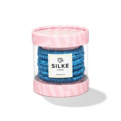 Silke London Bluebelle SILKE Hair Ties Powder Blue Bluebelle Резинки для волос SILKE