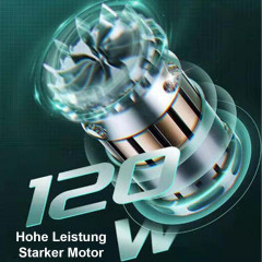 MOUTEN MOUTEN Akku-Handstaubsauger Kabelloser, wiederaufladbarer tragbarer Handstaubsauger mit 12000PA, Kabelloser Autostaubsauger, Waschbarer HEPA-Filter: Fortschrittliches Doppelfilter fur effiziente Reinigung. Grun Беспроводной ручной пылесос MOUTEN Бе