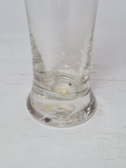 Бокал для пива винтажный Tuborg Beer, стекло, 18 x 8 см, Германия, 1960-70гг.