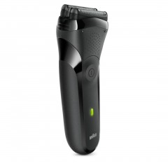 Braun Elektrischer Rasierer fur Manner quot;Series 3 301quot; in Schwarz + Reisebeutel Электробритва для мужчин "Серия 3 301" в черном + дорожная сумка