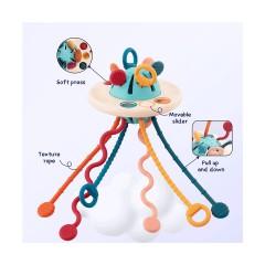 Vetaka Baby Spielzeug Silikon-UFO fur Kinder Детская игрушка силиконовая НЛО для детей