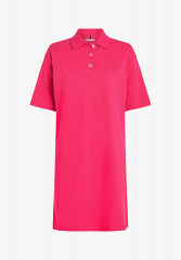 Tommy Hilfiger MODERN POLO Day dress bright cerise pink MODERN POLO Повседневное платье ярко-вишнево-розовый