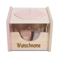 elefantasie Sortierbox Muschel personalisiert mit Namen Сортировочная коробка