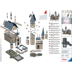 Ravensburger 3D-Puzzle Hogwarts Castle Harry Potter 3D Пазл Замок Хогвартс Гарри Поттер