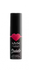 NYX Professional WeddingSuede Matte Lipstick Lippenstift, оттенок Nr. 27 - Red Ashy Rouge